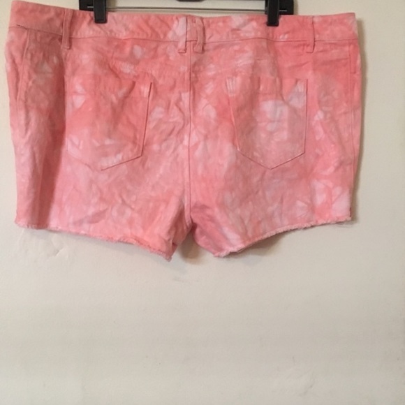 Old navy shorts pink tie dye size 22 - Picture 4 of 6
